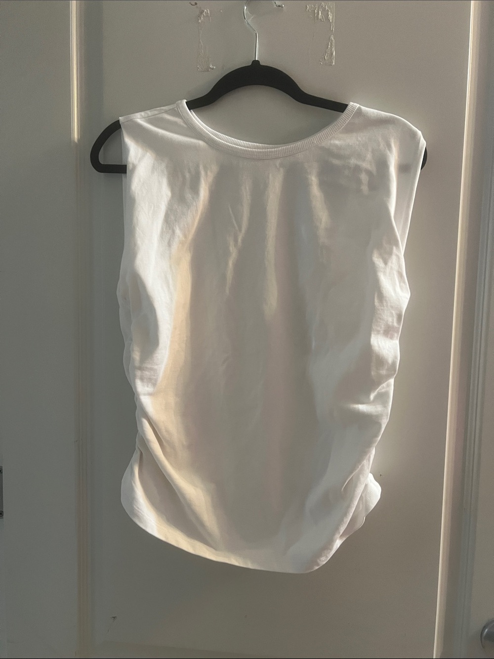 LOFT White sleeveless top